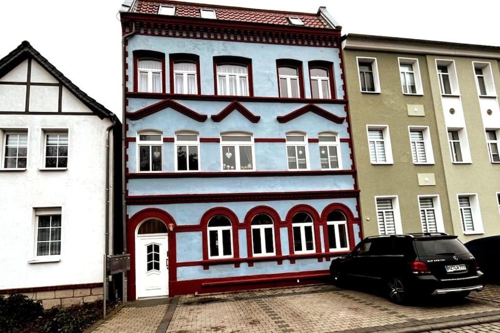 Apartment Fuer Bis Zu 7 Personen Mit Balkon Halberstadt Exterior foto